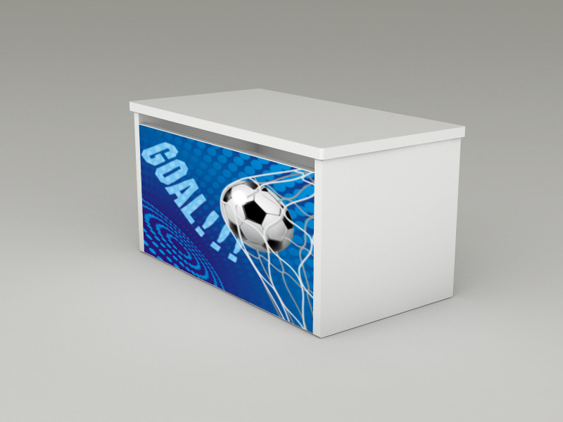 Becks truhlica update Futbal modrý